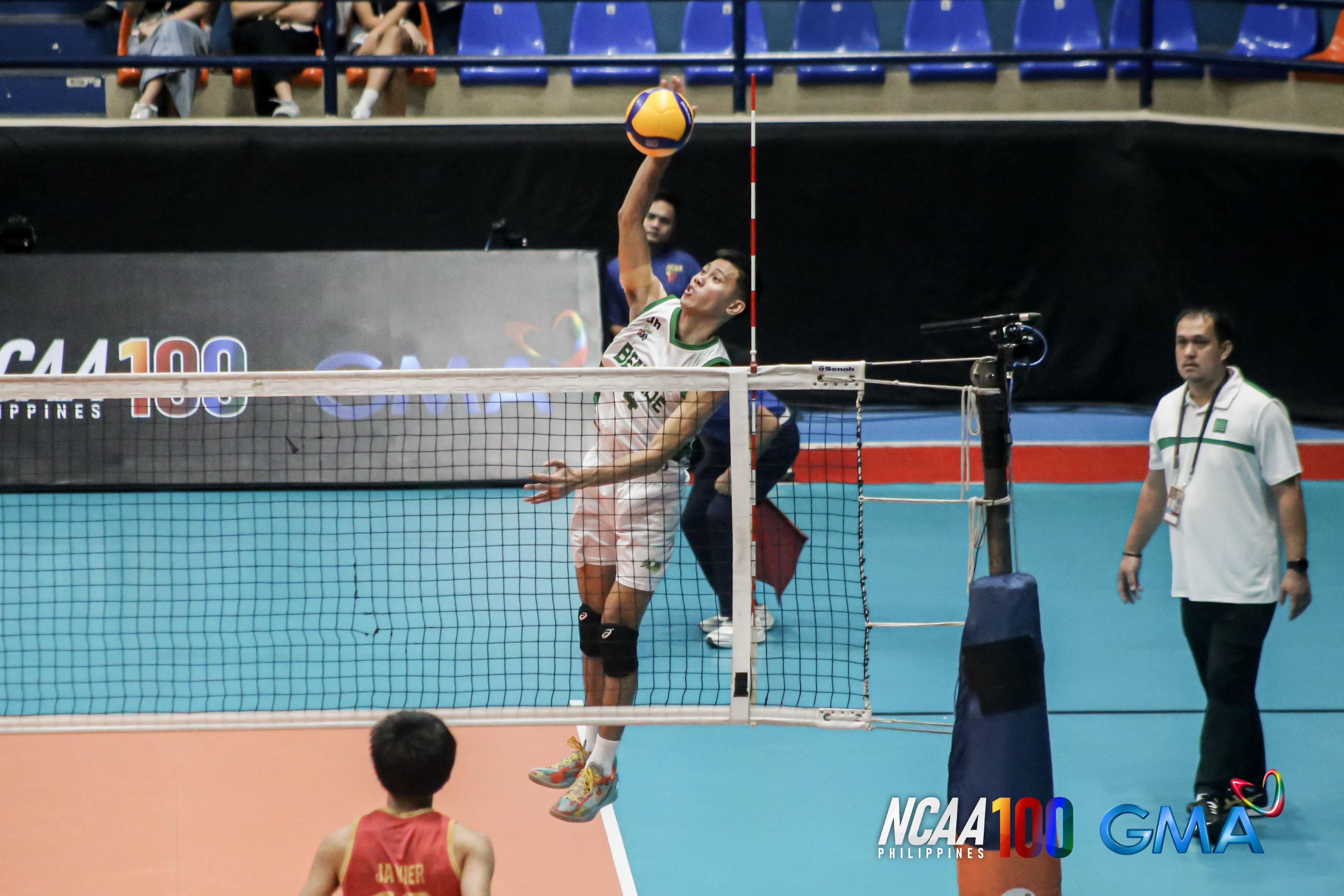 Benilde sweeps Mapua, books ticket to NCAA men's volleyball Final Four