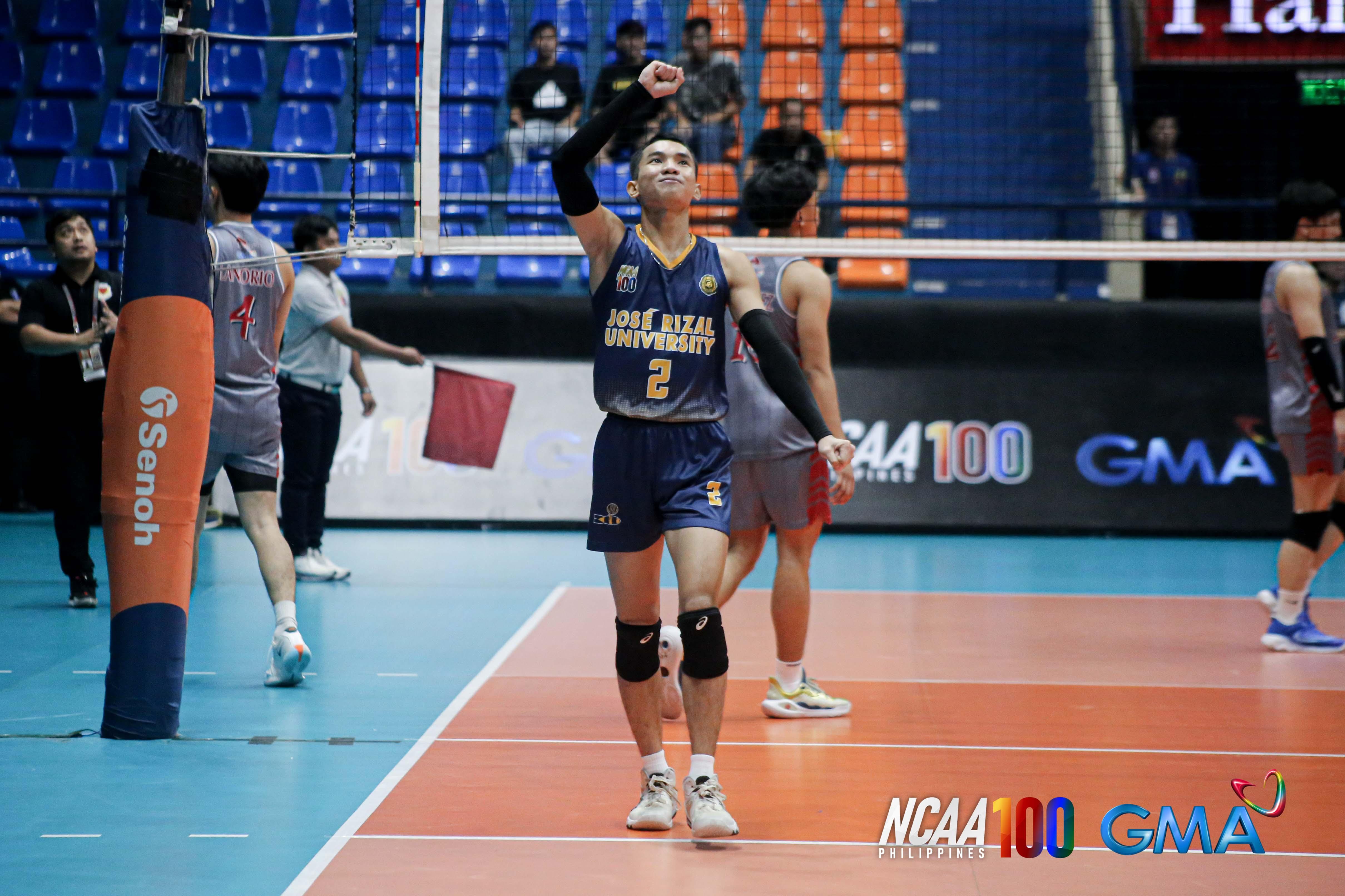 Rookie Paolo Barrientos delivers as JRU avenges first-round loss to EAC