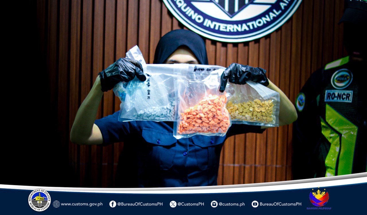 BOC seizes P4.4M worth of ecstasy, heroin at NAIA