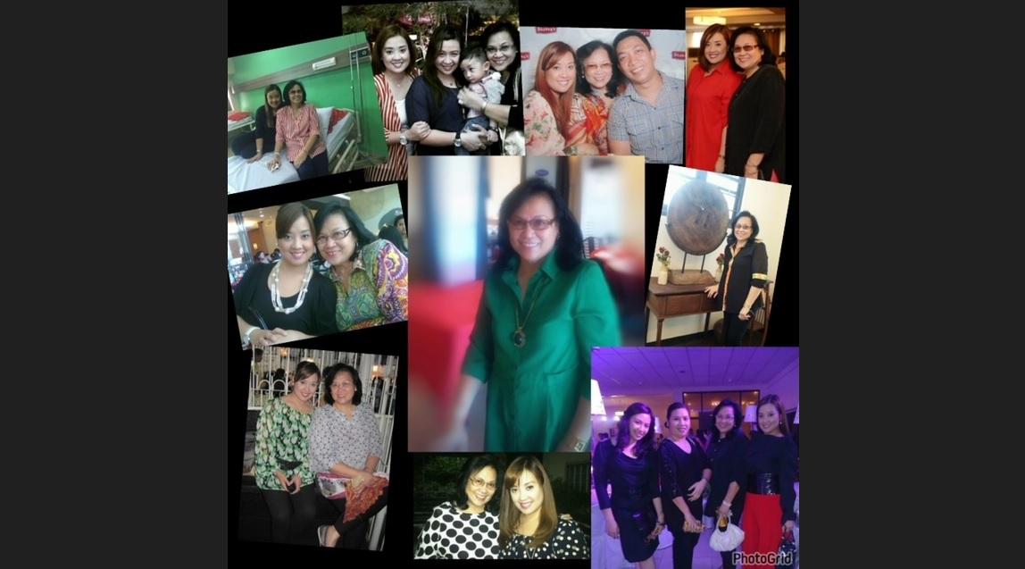 GMA Integrated News reporter Jamie Santos and her mother