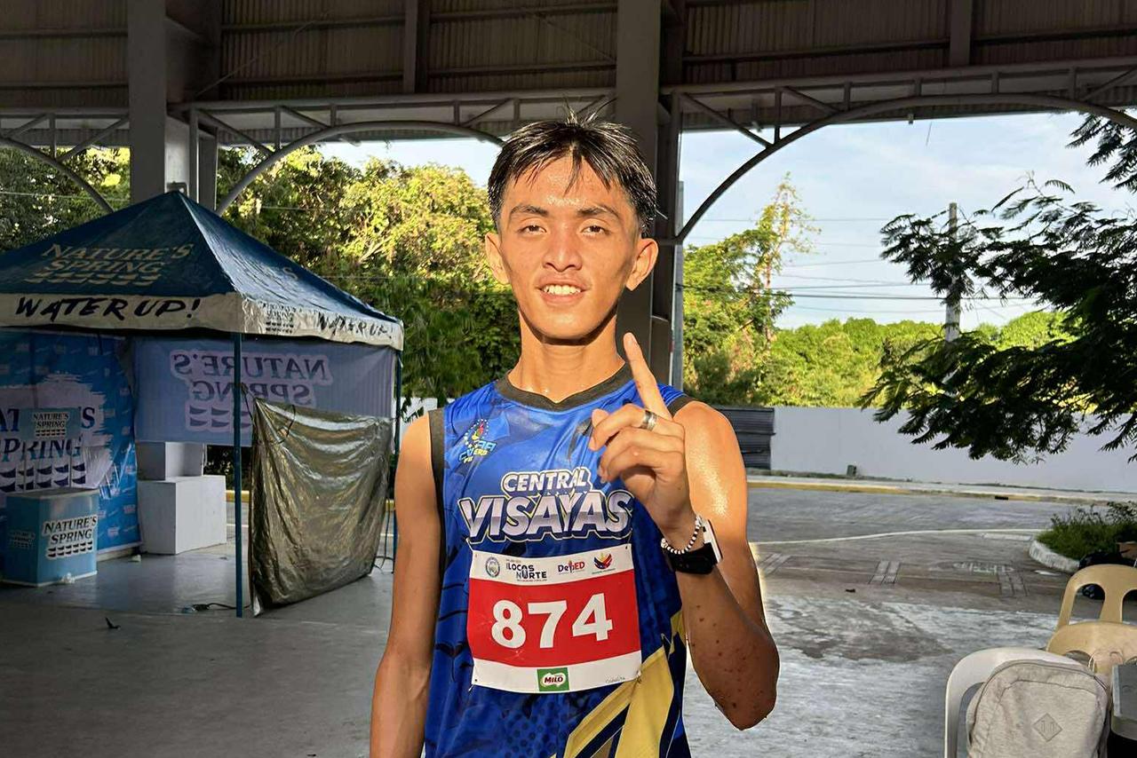 Jhul Ian Cañalita resets 27-year Palarong Pambansa record in 5000m run