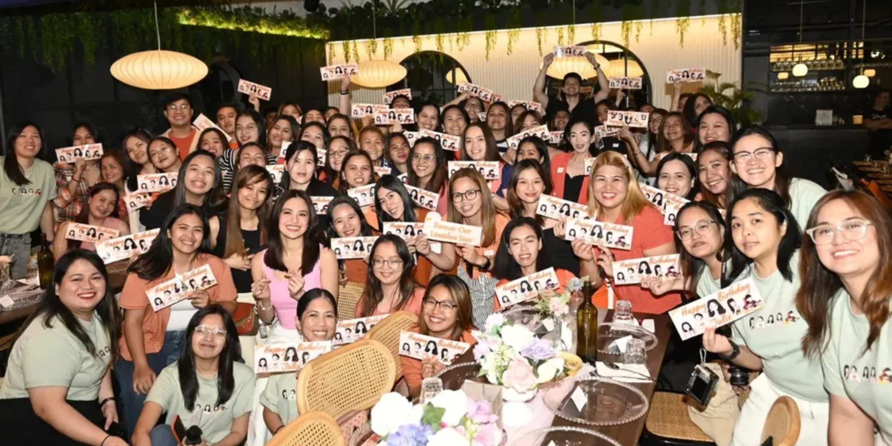 Julie Anne San Jose celebrates 31st birthday with her fans 