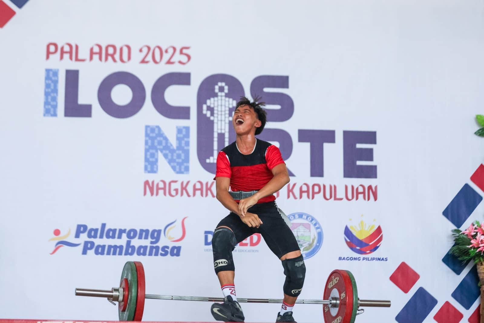 Palarong Pambansa: Matthew Diaz, nephew of Hidilyn Diaz