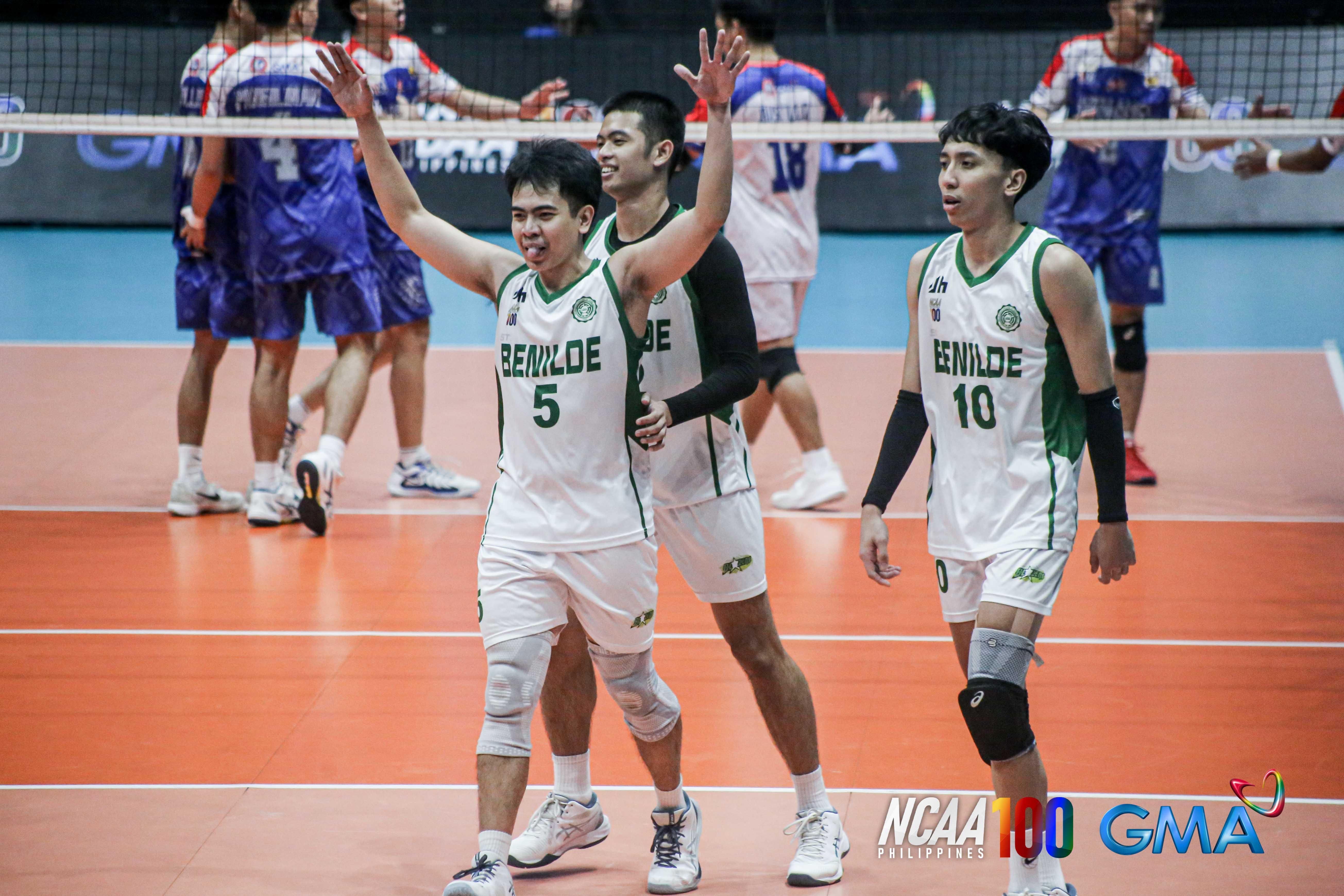 NCAA 100 volleyball: Benilde Blazers men's