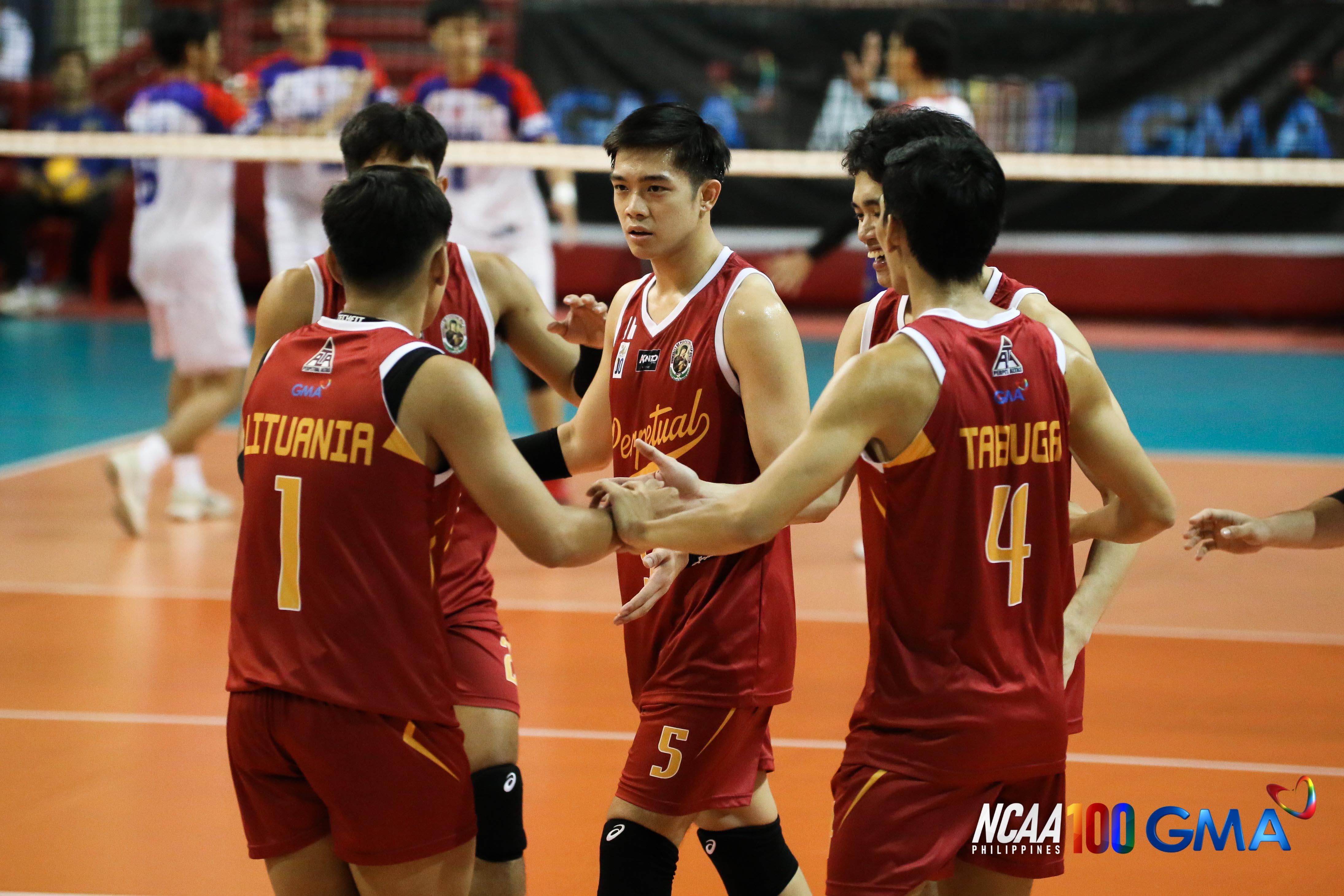 NCAA 100 volleyball: Perpetual ALTAs men's