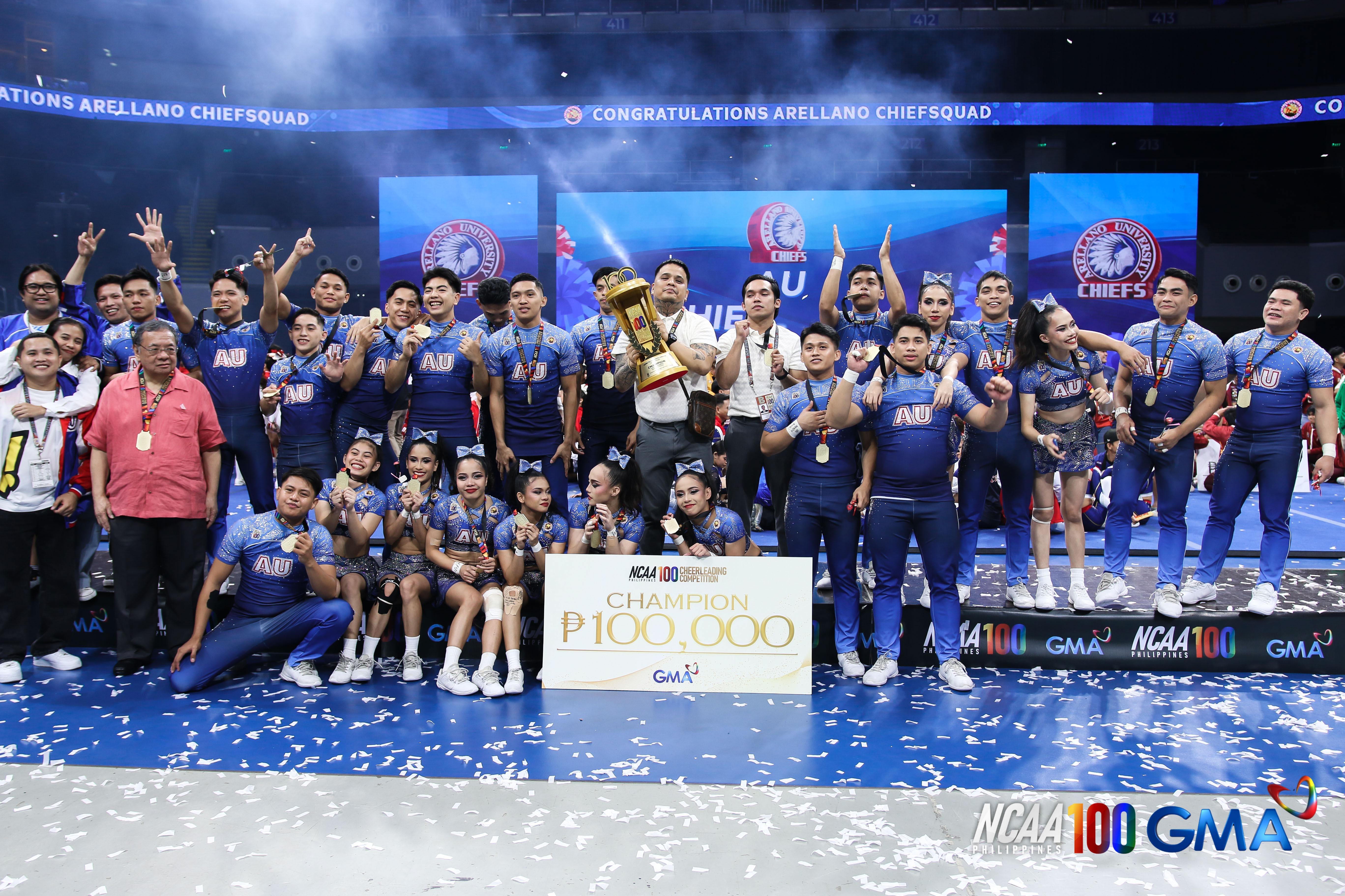 NCAA 100 CDC: Arellano Chiefsquad