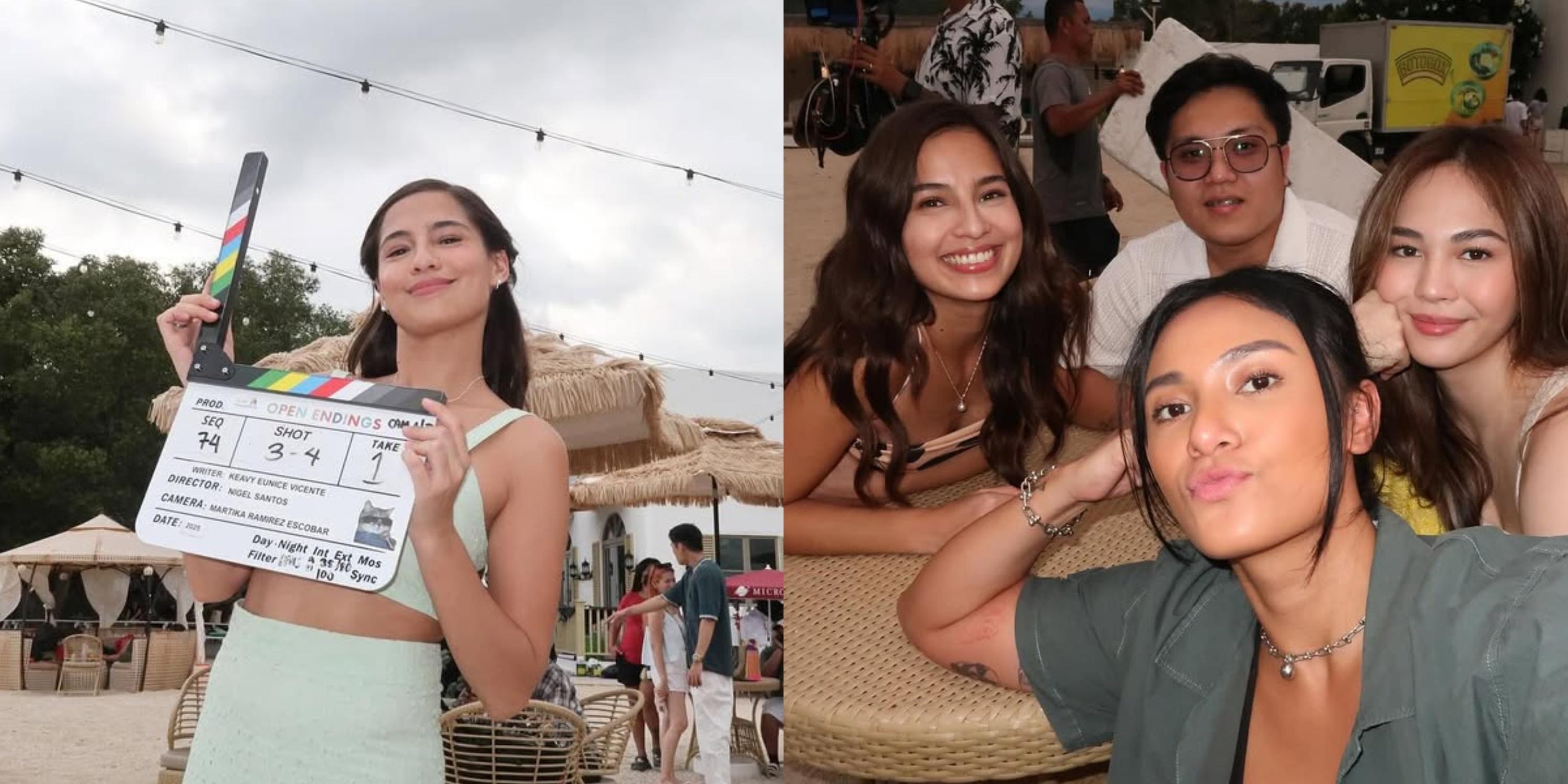 'Open Endings,' starring Jasmine Curtis-Smith, Klea Pineda wrap up filming