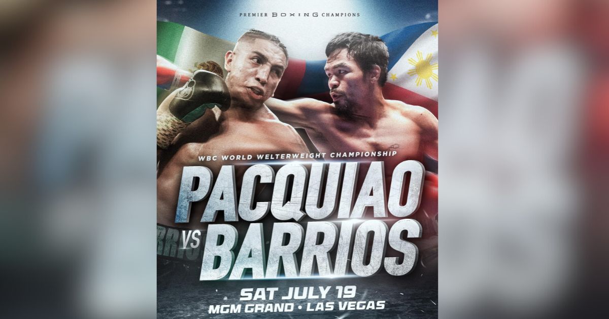 Manny Pacquiao can beat Barrios via knockout - Peñalosa