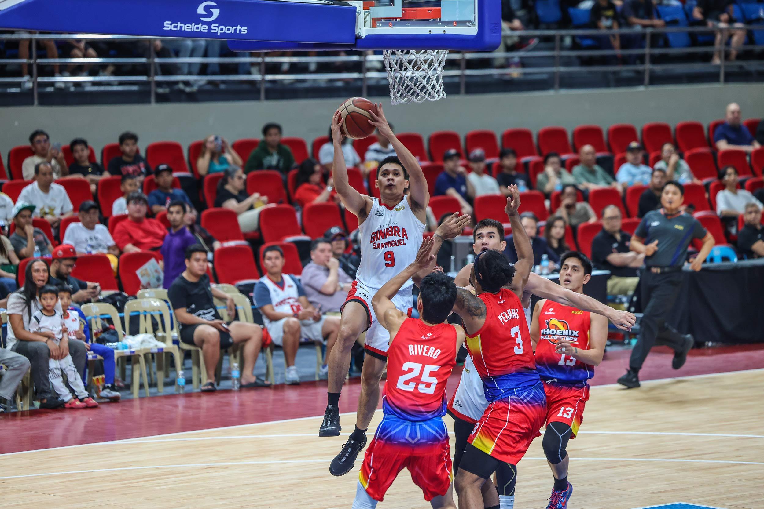 Barangay Ginebra beats Phoenix for back-to-back wins