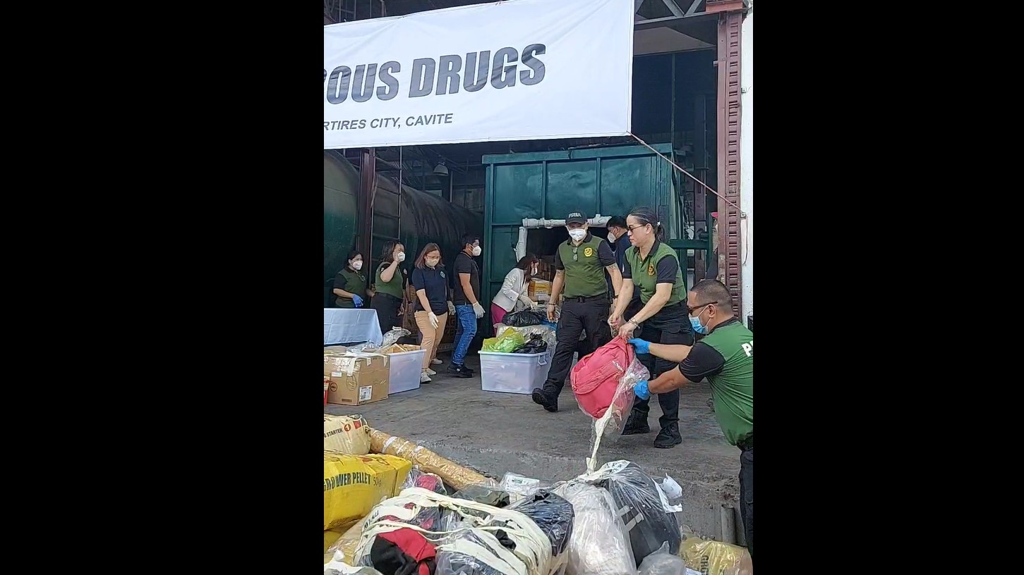 PDEA destroys P5.32B worth of seized illegal drugs