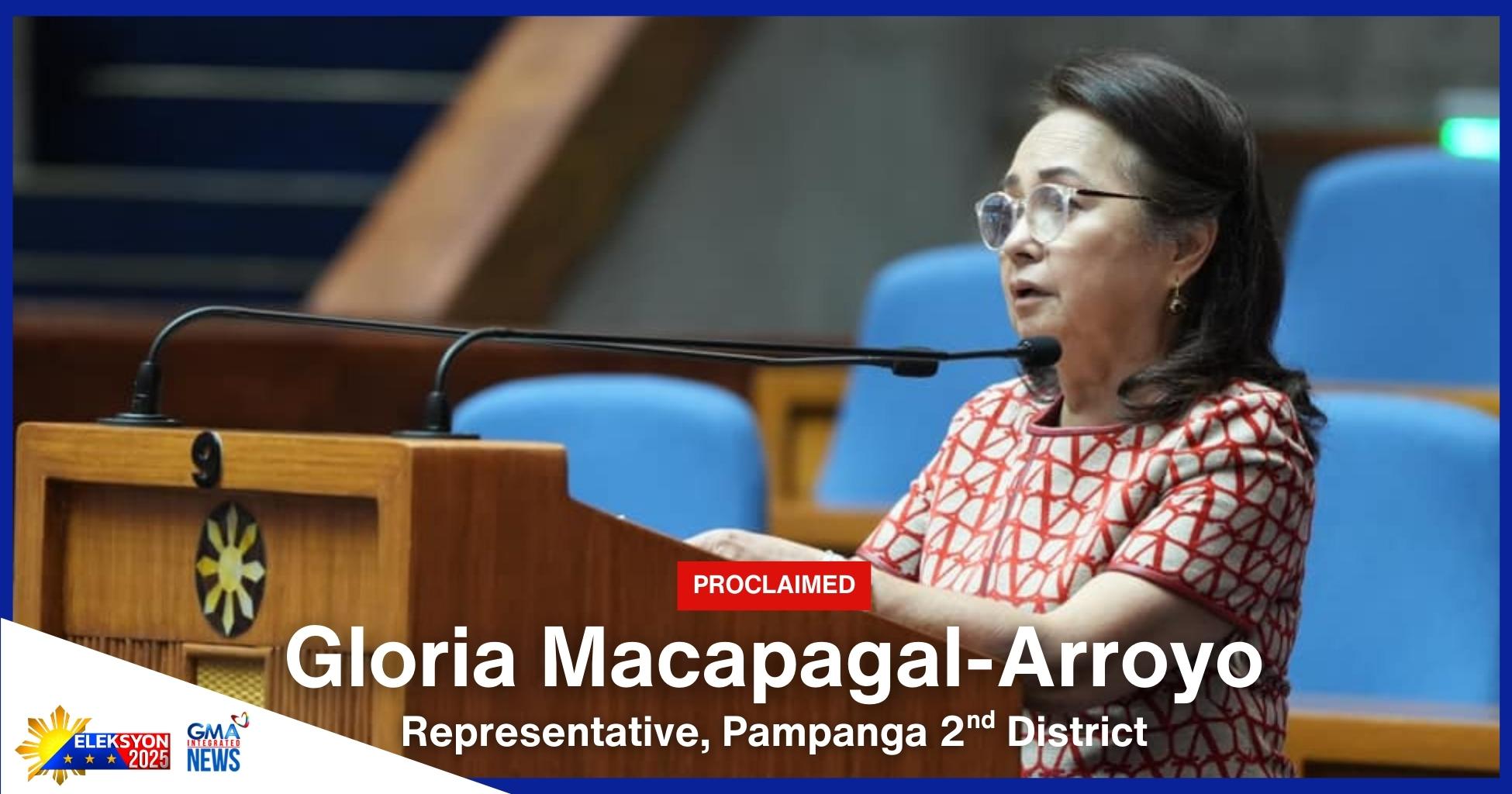 Gloria Arroyo wins House seat anew