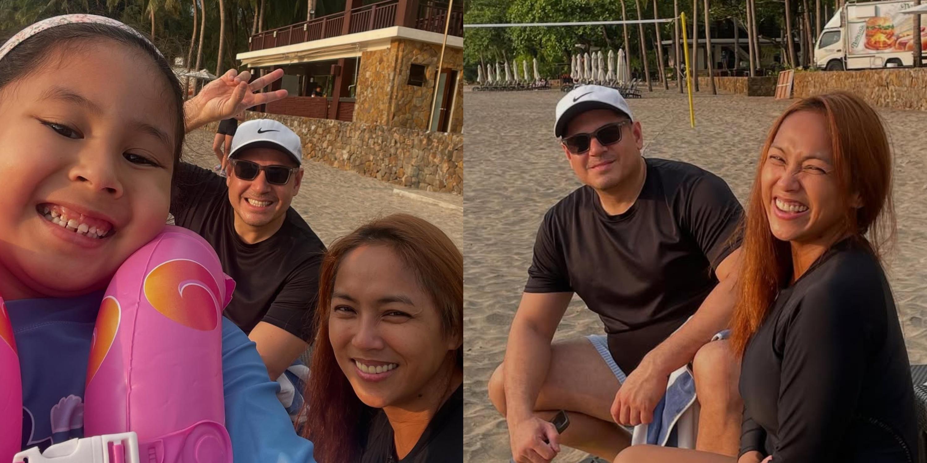 Rochelle Pangilinan, Arthur Solinap celebrate family day with photos taken by daughter Shiloh