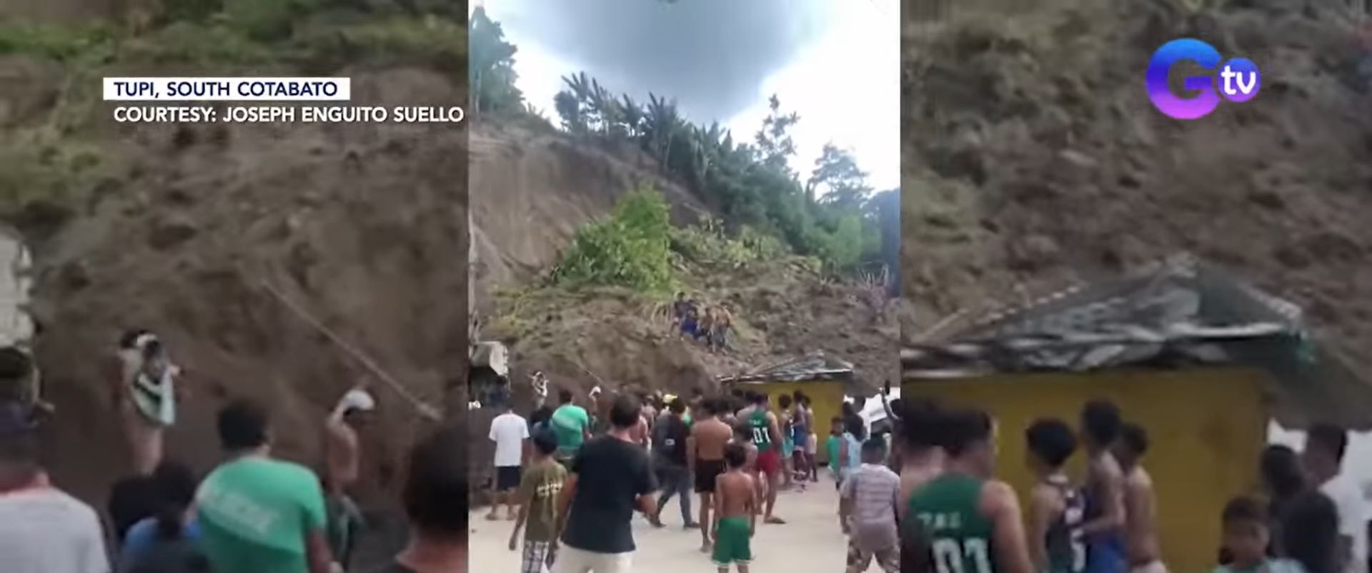 Peryahan, natabunan ng landslide sa South Cotabato; lalaking tauhan na natutulog, patay