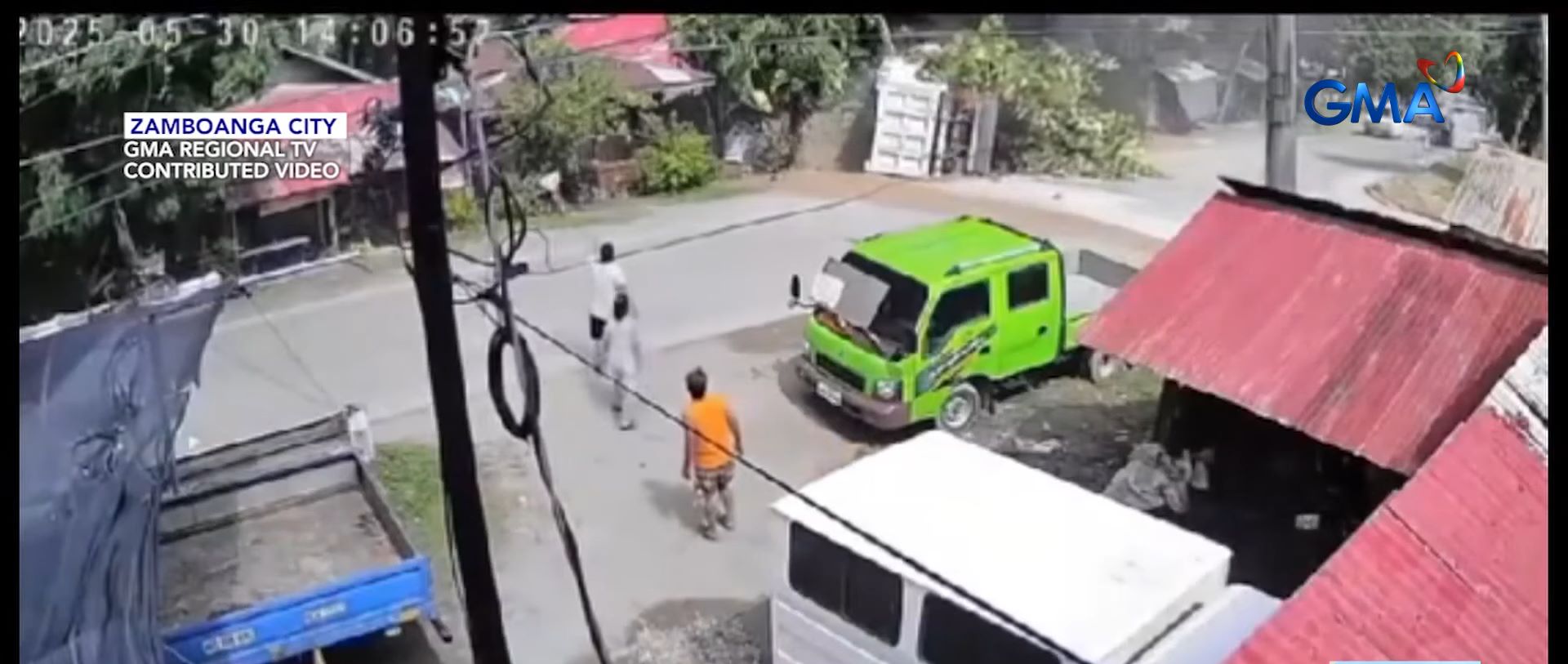 Driver at pahinante, patay nang bumangga sa puno sinasakyang dump truck sa Zamboanga City