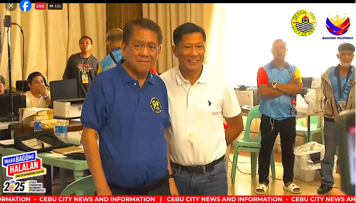 Archival, Osmeña win mayor and vice mayor positions in Cebu City