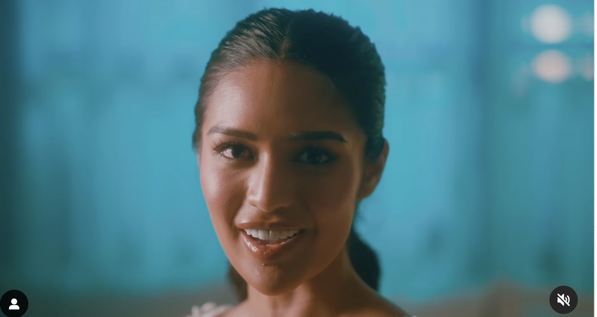 Krishna Gravidez's introduction video for Miss World emphasizes quiet courage
