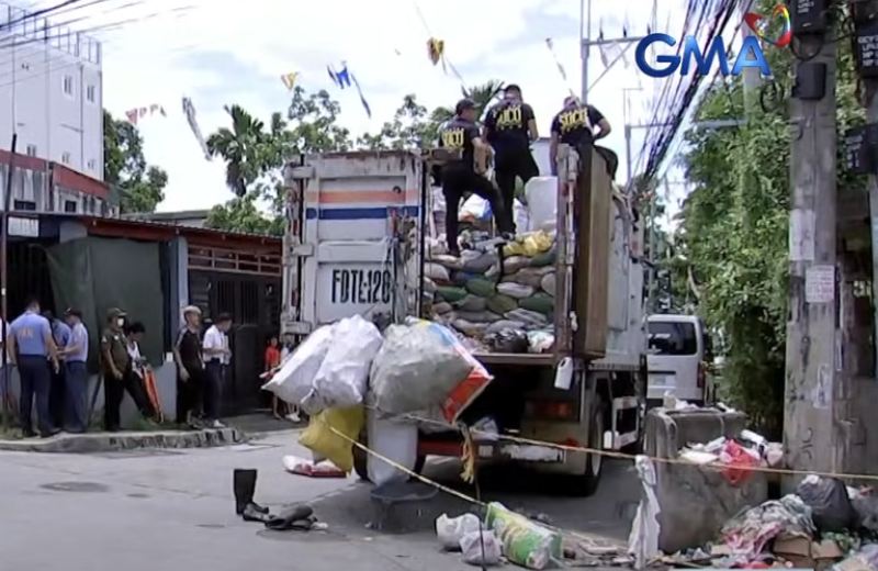 Woman found dead inside garbage bag in Payatas