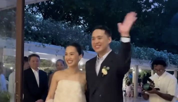 Margarita Fores' son Amado has tied the knot with Carmela Fortuna. Congratulations!