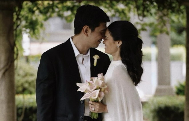 Leila Alcasid, Mito Fabie are so in love in wedding photos