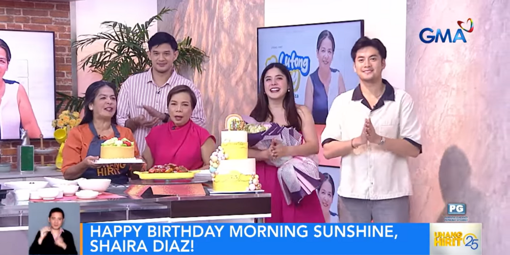 Shaira Diaz turns 30, gets birthday surprise in 'Unang Hirit' 