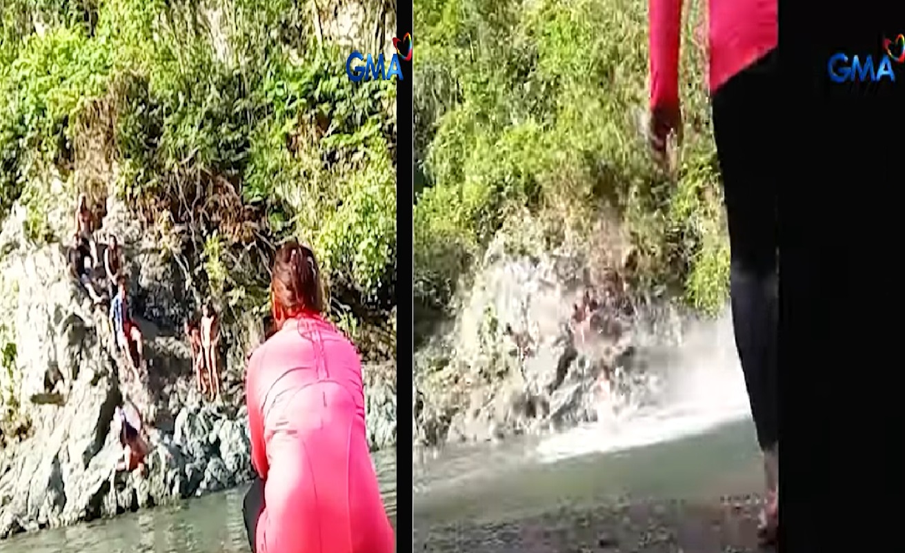 Pamilyang naligo sa ilog na nabagsakan ng mga bato sa Palawan, nakaligtas kaya? thumbnail