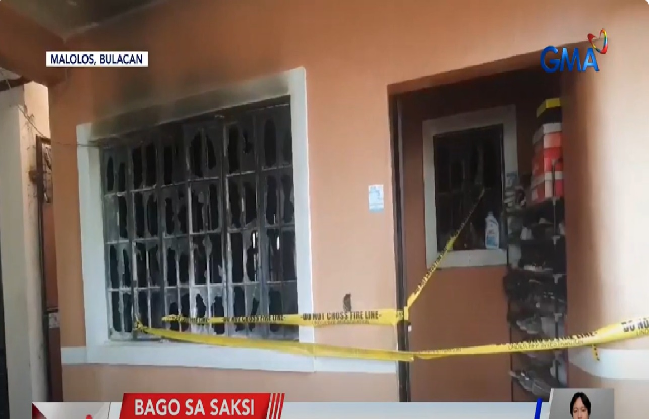 Mag-asawa at 2 nilang anak, patay sa sunog sa Bulacan