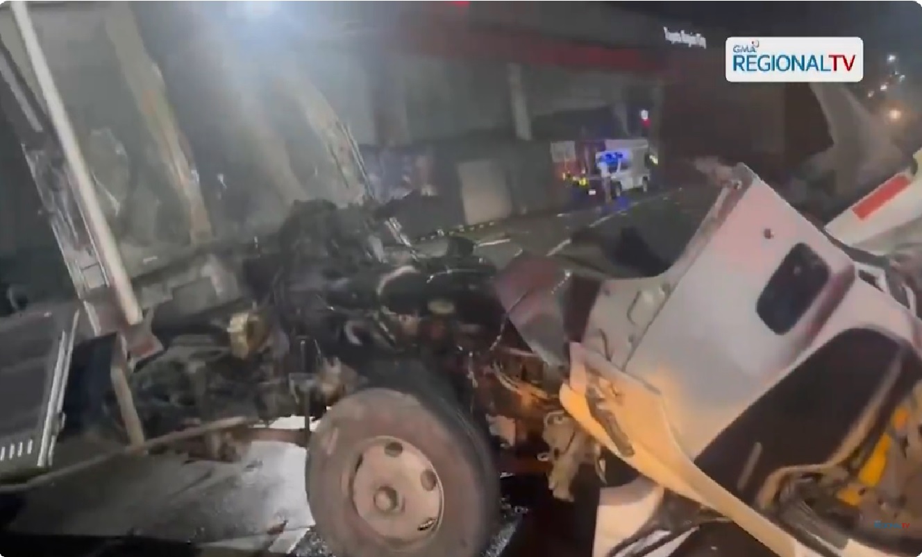 3, patay nang salpukin ng isang delivery van ang ilang sasakyan sa Baguio City