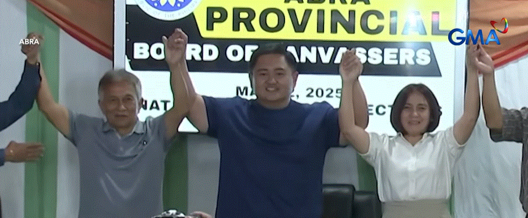 Bersamin's brother, niece win governor, vice gov posts in Abra