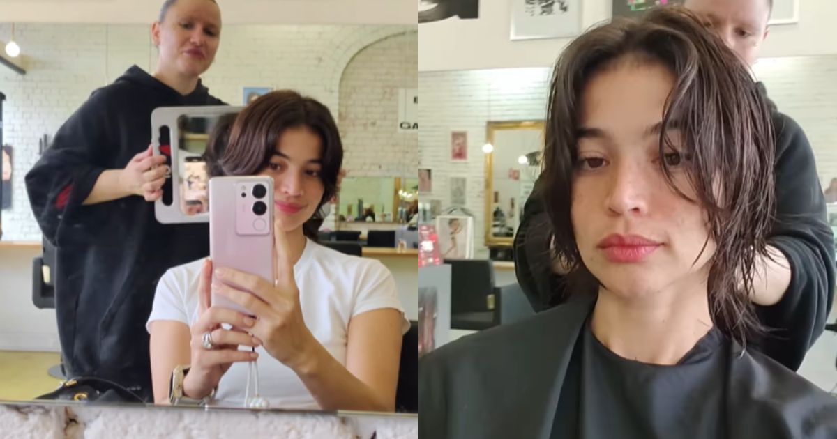 Anne Curtis gets a wolf cut 