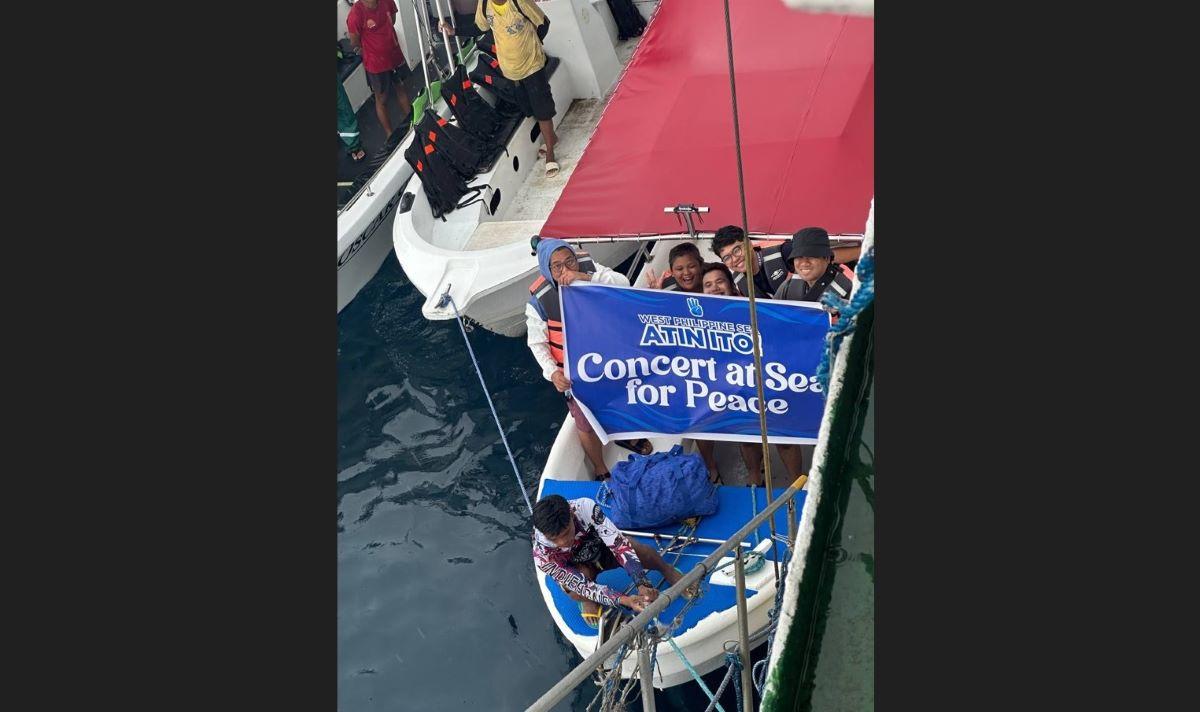 Atin Ito arrives in El Nido, Palawan for West Philippine Sea concert