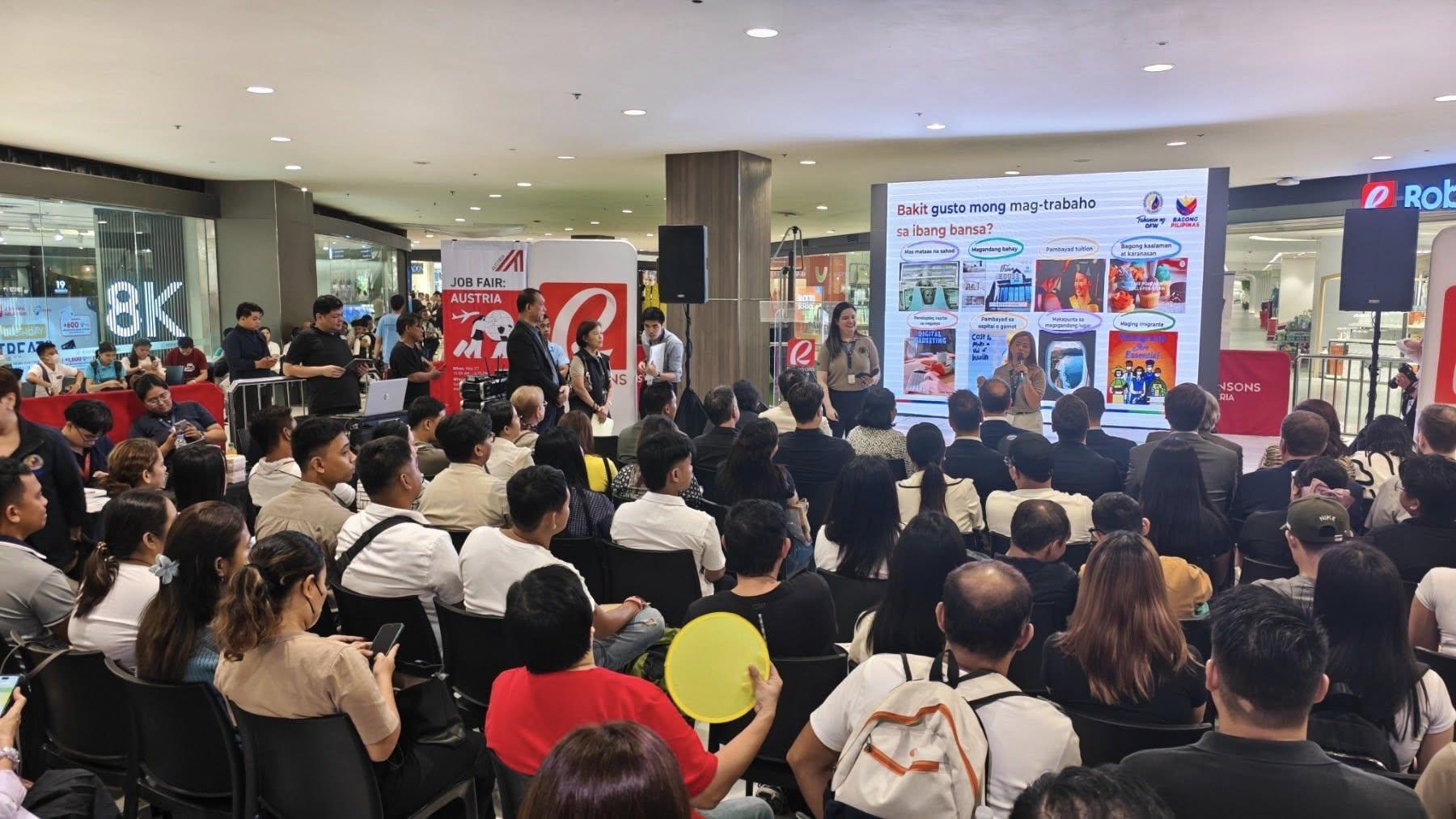 Over 800 opportunities offered at Austria jobs fair