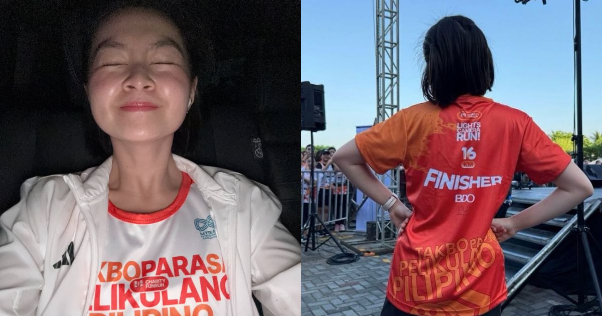 Barbie Forteza celebrates first 16K run for the benefit of PH film industry
