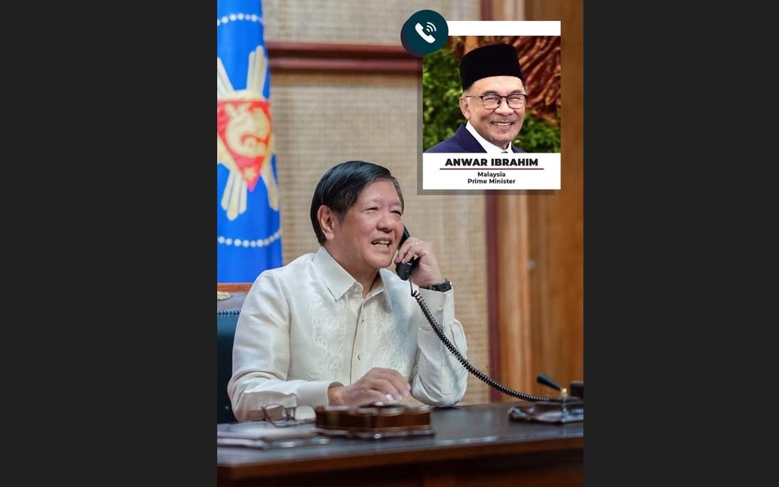Marcos discusses regional economy, security with Malaysia's Anwar Ibrahim