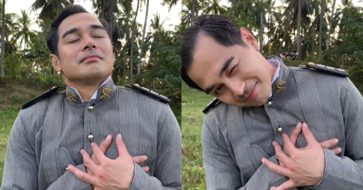 Benjamin Alves hops on Kim Seon Ho trend in Quezon costume