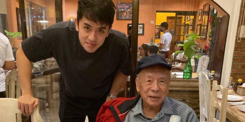 David Licauco mourns passing of grandfather, author Jaime Licauco | GMA News Online