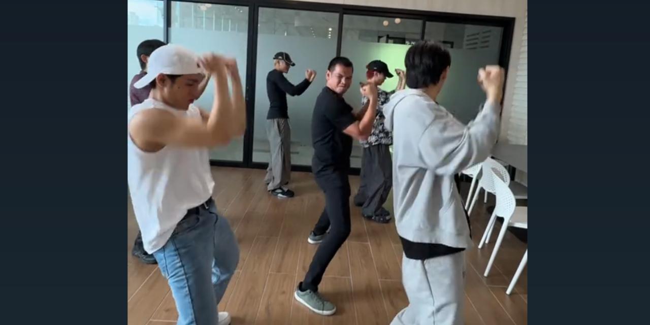 SB19 dances 'Dungka!' with 'What hafen, Vella' guy Cristopher Diwata