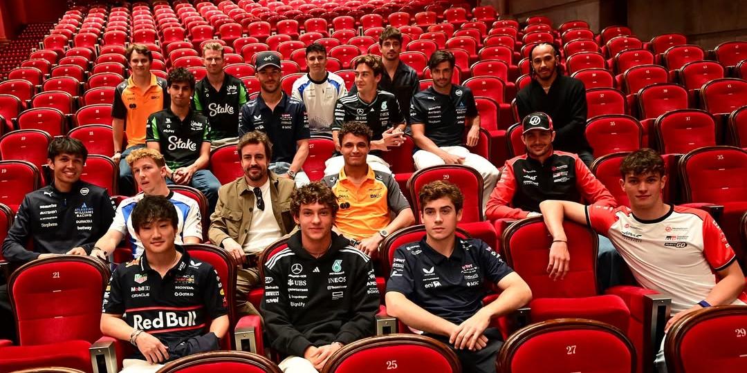 Lewis Hamilton, Charles Leclerc, Carlos Sainz, other drivers enjoy advanced screening of 'F1'