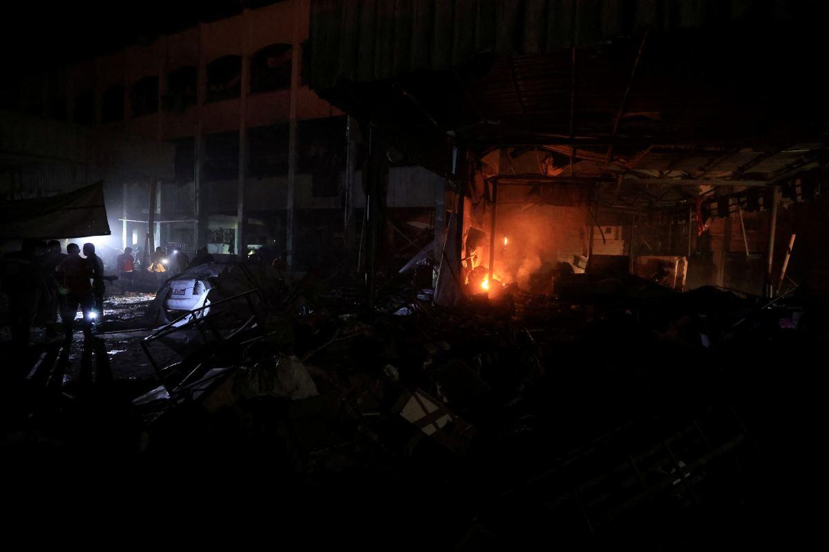 Israeli strike kills 20 in Gaza school housing displaced people, health authorities say