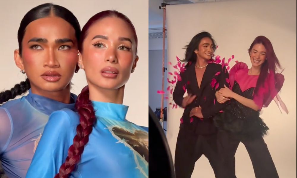 Heart Evangelista shares cute BTS of Allure cover shoot with Bretman Rock  | GMA News Online