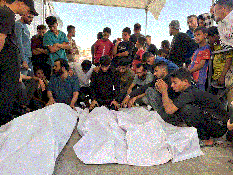 Deadly Israeli strikes pound Gaza, Trump says 'people are starving'