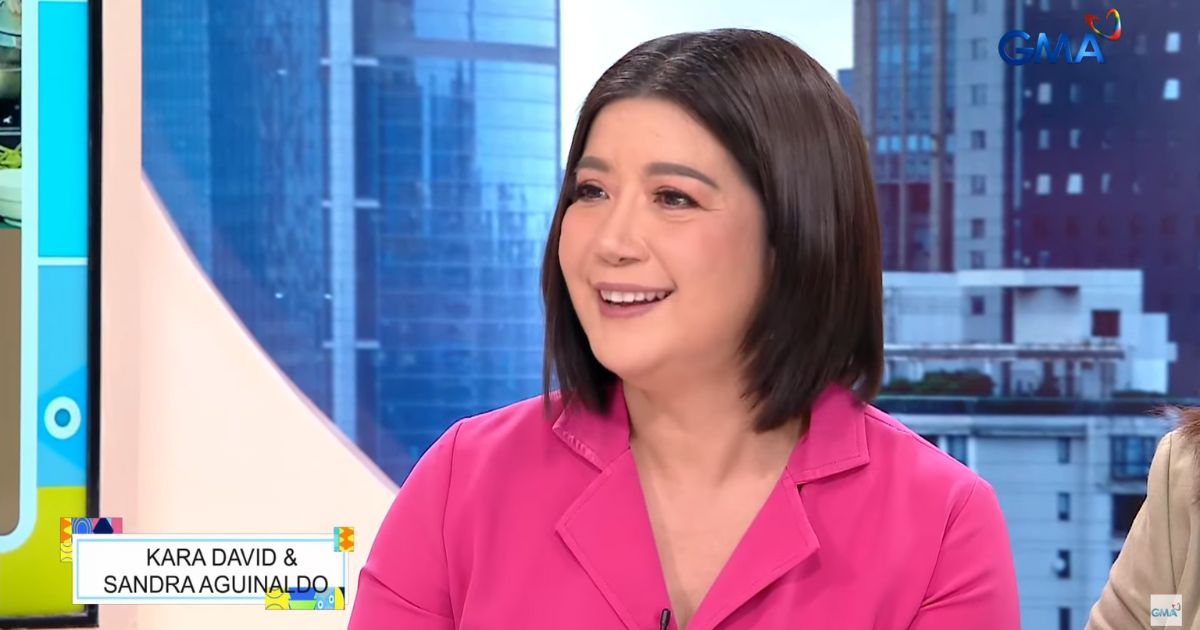 Kara David dubbed as 'Queen of Potential Sound' by netizens