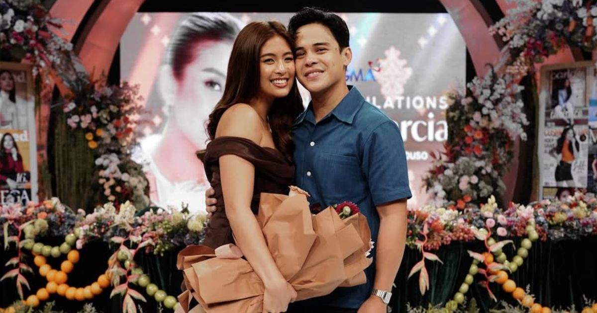 Khalil Ramos shows support to Gabbi Garcia as she marks 11th year in showbiz