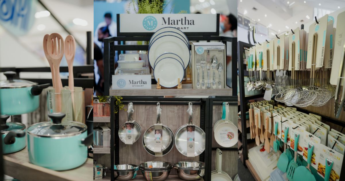 Martha Stewart's houseware collection is now available in PH