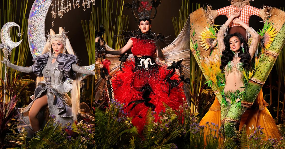 Miss Universe PH 2025 candidates transform into Filipino mythical creatures in National Costume Showcase