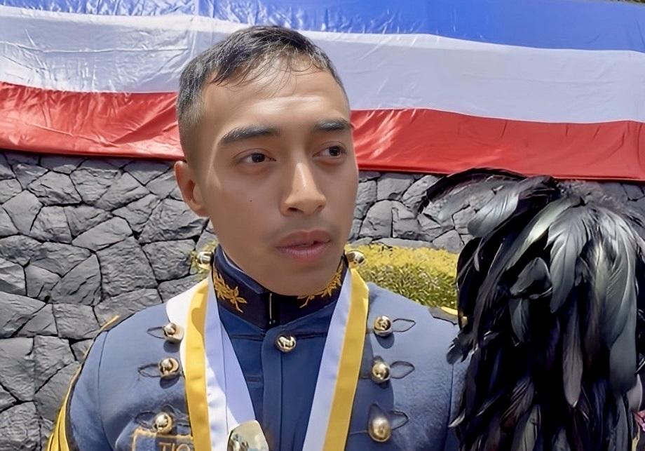 For country, not politics: PMA valedictorian"s mission goes beyond the parade ground