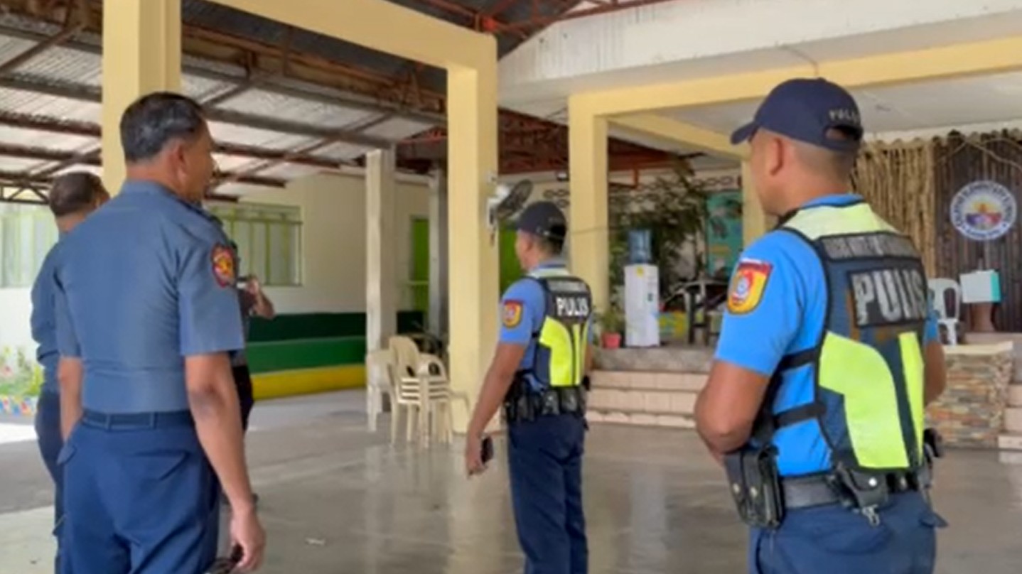 Police inspect Ilocos Norte school where First Family will vote for Eleksyon 2025