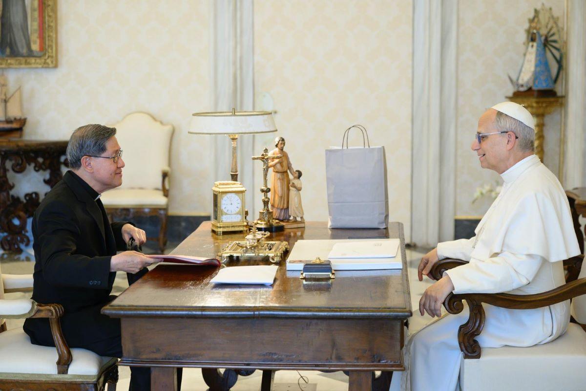 Cardinal Tagle named titular bishop of diocese formerly assigned to Pope Leo XIV