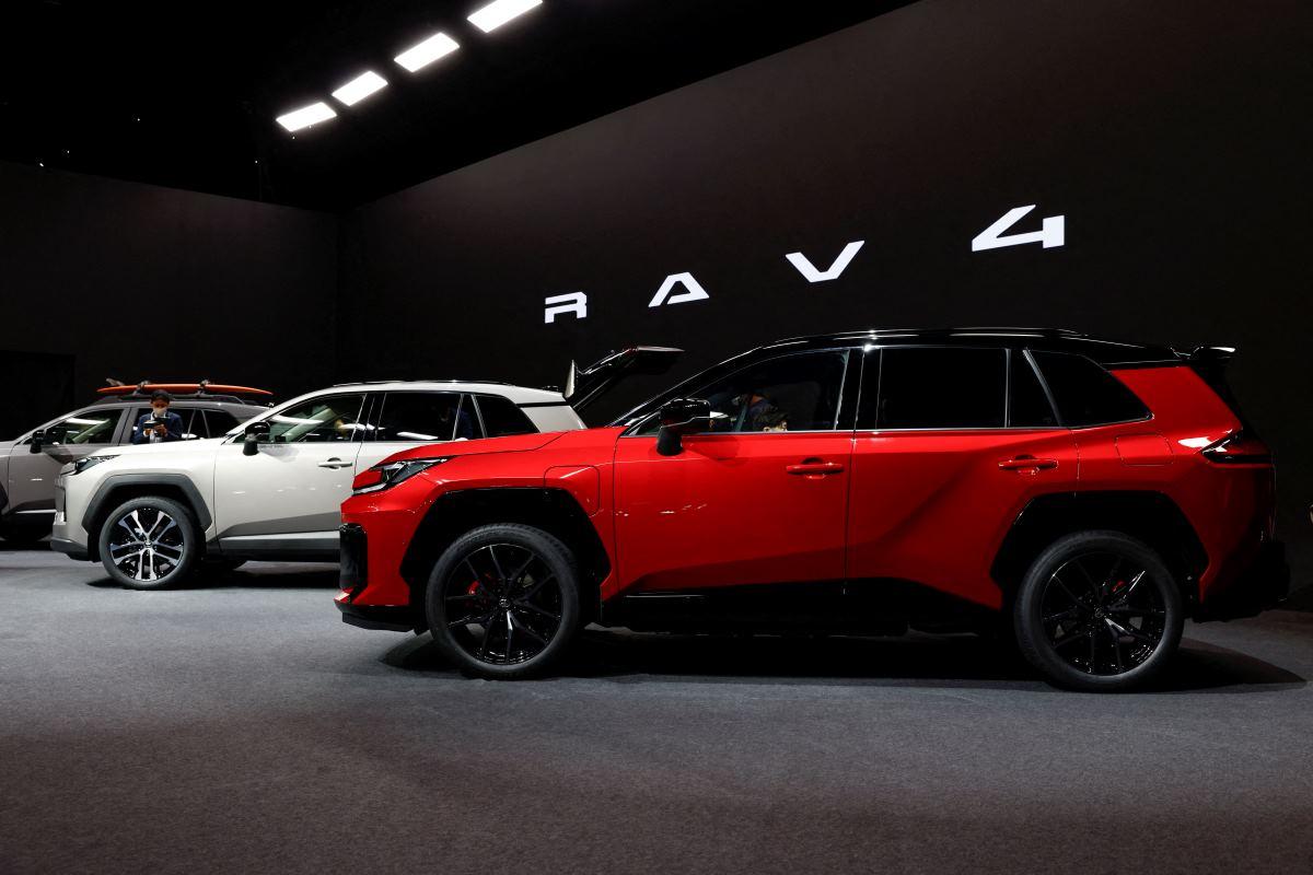 Toyota Motor unveils the all-new RAV4 SUV in Tokyo