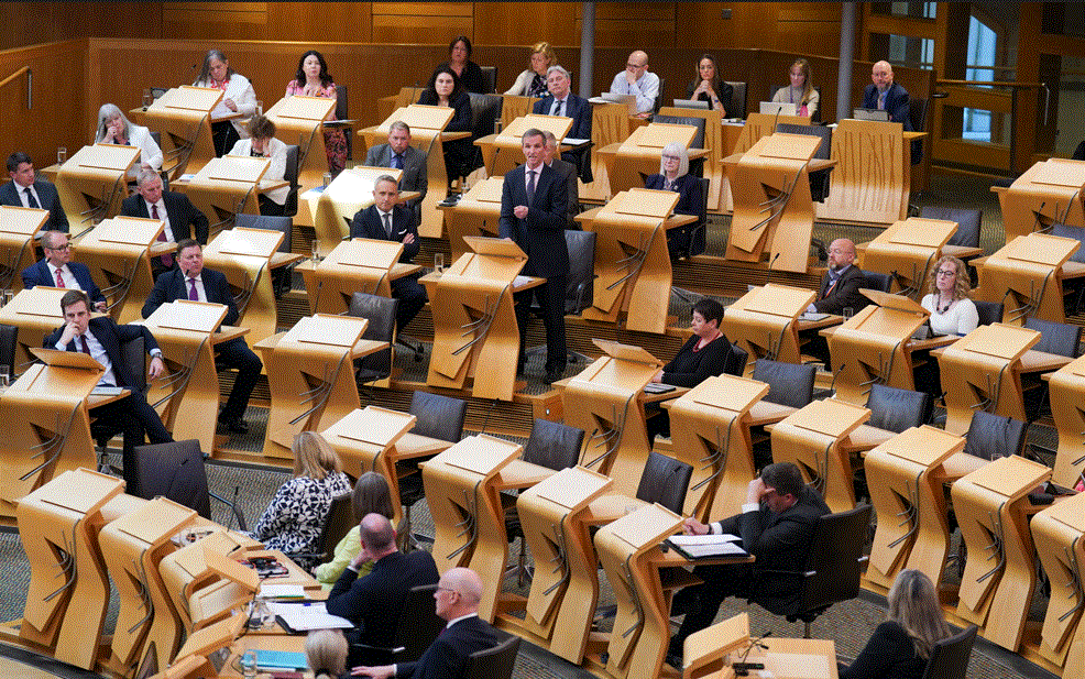 Scottish parliament approves assisted dying bill in key vote