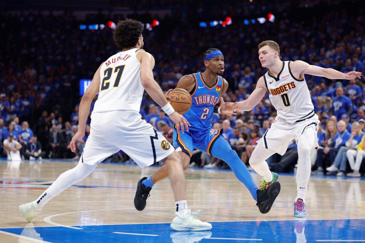 Oklahoma City Thunder vs Denver Nuggets at NBA Playoffs